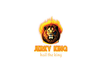 Jerky King logo design