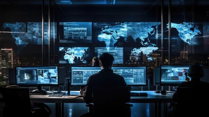 cyber security command center