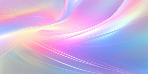 Obraz premium Iridescent pearlescent holographic abstract background.