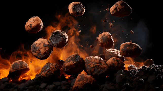 burning truffels