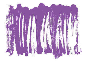 Abstract purple paint texture for banner creating with transparent background png gouache spot