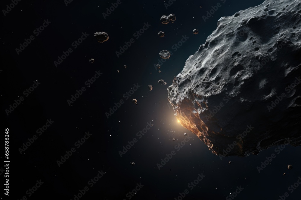 Aufkleber A striking image of a massive rock suspended in the sky. This picture captures the surreal beauty of a rock floating in the air. Perfect for adding an element of wonder and mystery to any project.