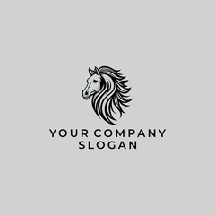horse logo design