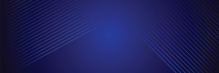 Dark blue abstract background with  lines. 