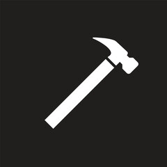 Hammer Icon Vector Template Illustration Design