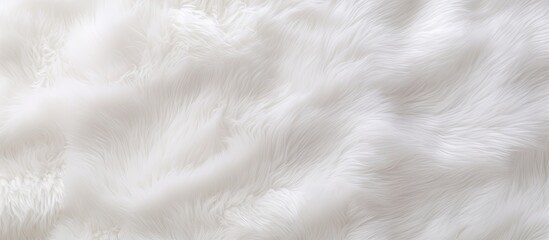 Soft warm material with a pattern resembling white plush fabric texture