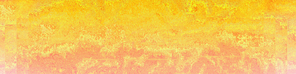 Yellow abstract panorama background with copy space, Usable for banner, poster, cover, Ad, events, party, sale, celebrations, and various design works