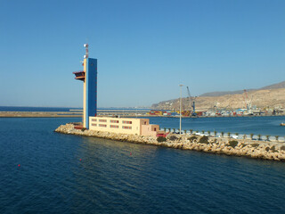 Fototapeta na wymiar Puerto de Almería