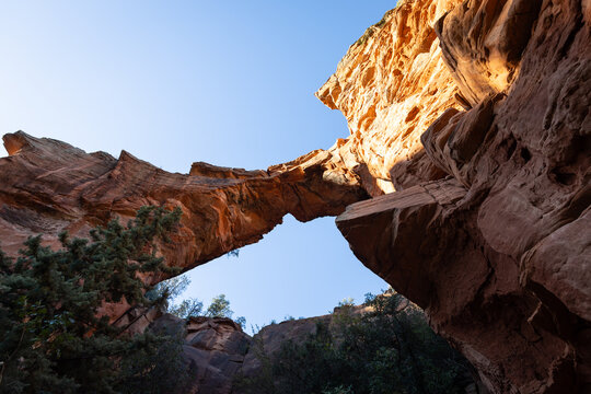 Devils Bridge in Sedona, Arizona at Sunrise