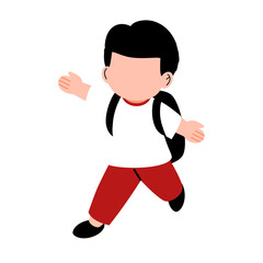 Student going back to school