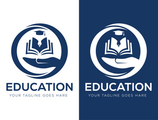 University and college school crests and logo emblems