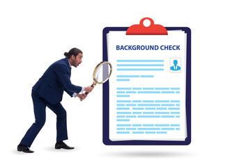 Concept of background security check