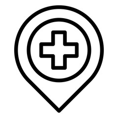 Obraz premium Location Pins icon