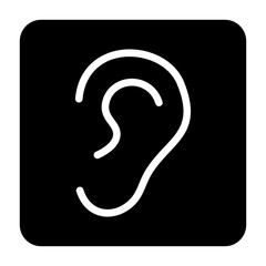 Ear icon