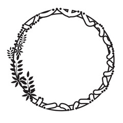 Wreath design Christmas Wreath design frame design Wreath pattern