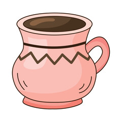 coffee cup pink