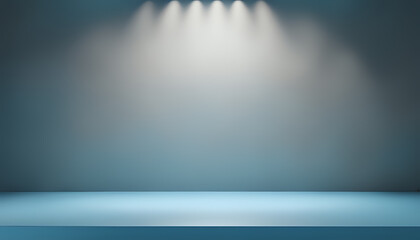 a stage with spotlights and spotlights vector