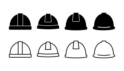 Helmet icon vector. safety helmet icon