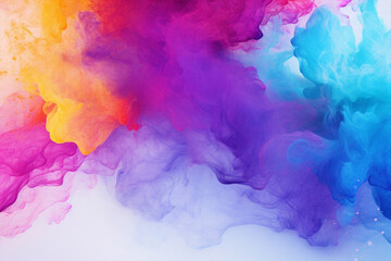 Fototapeta na wymiar Abstract motion splash spray fantasy paint smoke texture powder explode explosion art background
