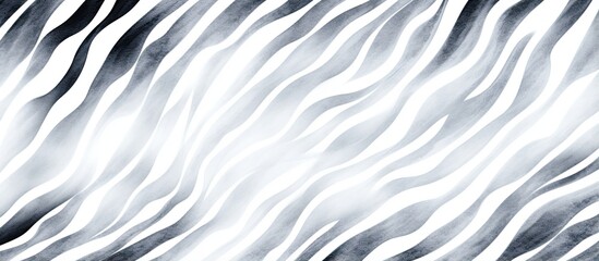 Abstract illustration of a zebra pattern in watercolor style