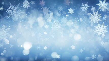 Fototapeta premium Design background for Winter Snowflakes