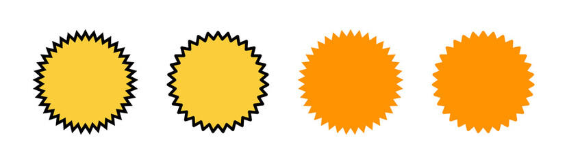 Badge icon set for web and mobile app. Awards icon vector. Achieve sign and symbols