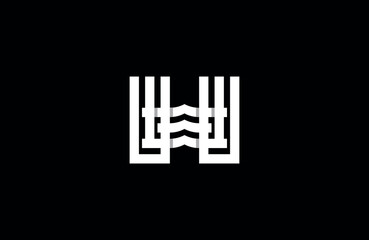 letter ww or www logo a powerful and stylish with a strong and solid image