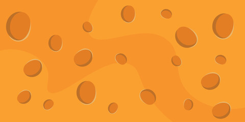 Cheese texture. Pattern for design