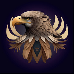 eagle logo illustration