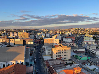 Aerial view of Contagem, Belo Horizonte.