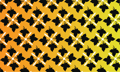 Floral background pattern design.