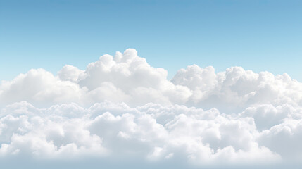 Realistic white soft clouds panorama cut out transparent backgrounds 3d render png
 - obrazy, fototapety, plakaty