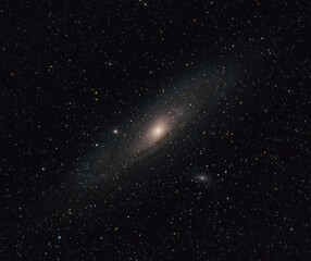 Andromeda Galaxy night sky