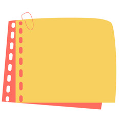 Sticky Note Illustration