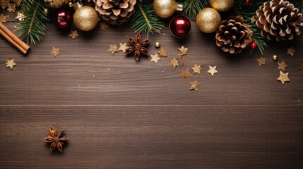 Fundo de Feliz Natal e Ano Novo, espaço para criação de cartão de natal para épocas festivas, mensagem de amor, mensagens de paz ou para uso comercial. - obrazy, fototapety, plakaty