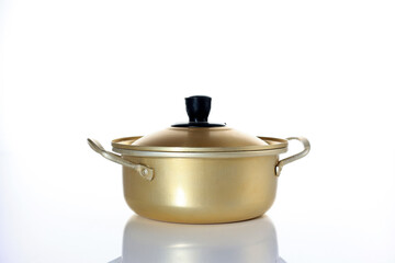 Brass Pot Korean Ramyeon Pan Soup