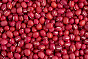 Full frame of Red beans as a background