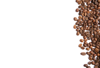 Coffee Beans Isolated On White Background