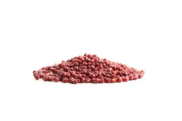 Red beans Isolated On White Background