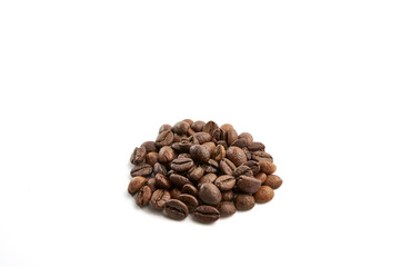 Coffee Beans Isolated On White Background