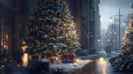 Realistic photo chrismast eve, . 8k, 450dpi, beautiful detailed, best solution, clean and clear