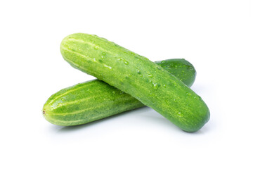 cucumber isolated on white