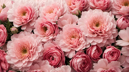 pink carnation flowers as background