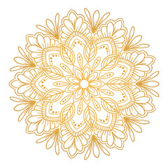 Elegant decorative mandala background