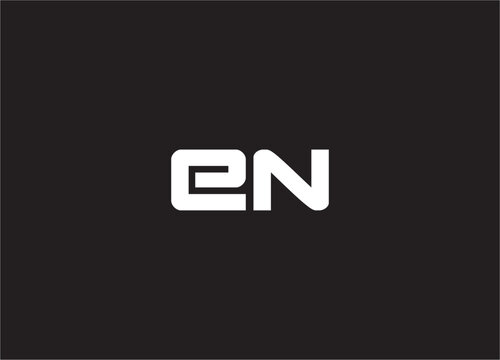 en letter logo and monogram design