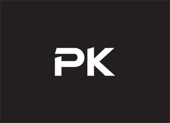 pk letter logo and monogram design