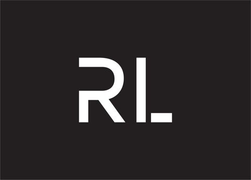 rl letter logo and monogram design
