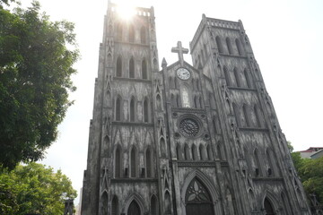 St Joseph Cathedral in Hanoi, Vietnam - ベトナム ハノイ 聖ヨセフ大聖堂 