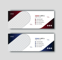 Modern furniture sale facebook cover banner template design 