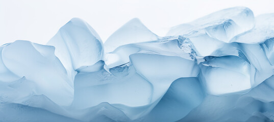 Obraz premium Closeup ice stone platform texture background.For design product display.transparent crystal pattern